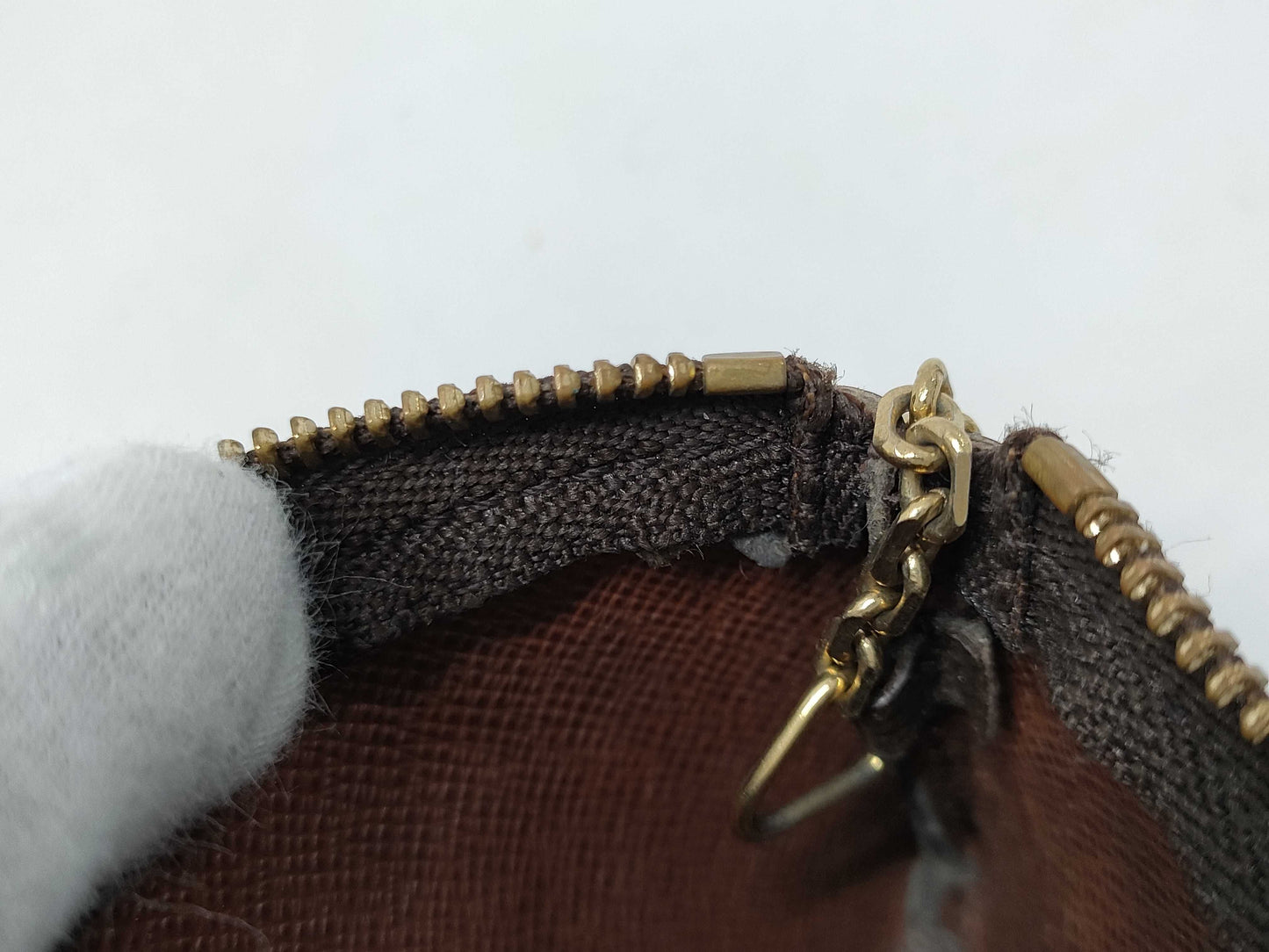 LOUIS VUITTON Monogram M62650 Pochette Cle Coin Case