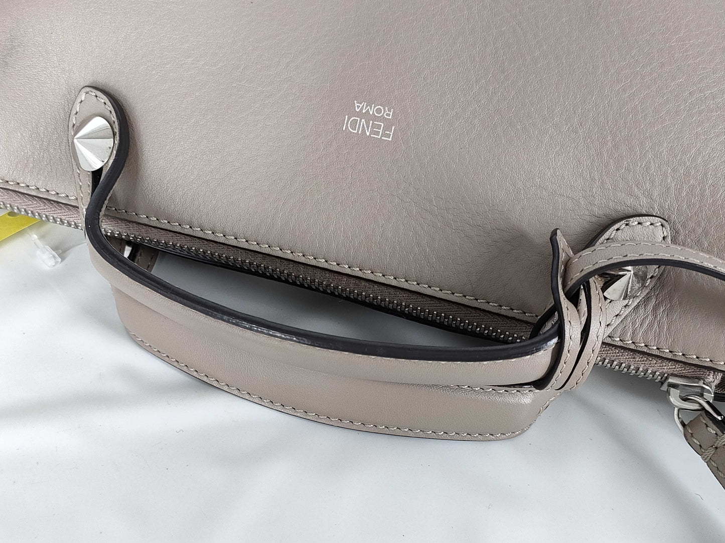 FENDI By the Way Medium Beige 8BL146 1D5 F0NJ3 Handbag