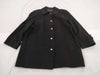 BURBERRY Coat Women's/Black Logo Button Coat