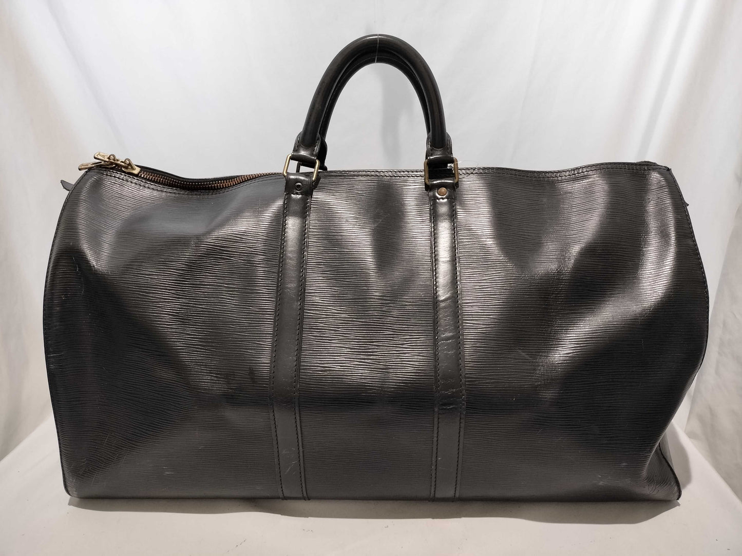 LOUIS VUITTON Epi Keepall 60 Boston Bag M42942