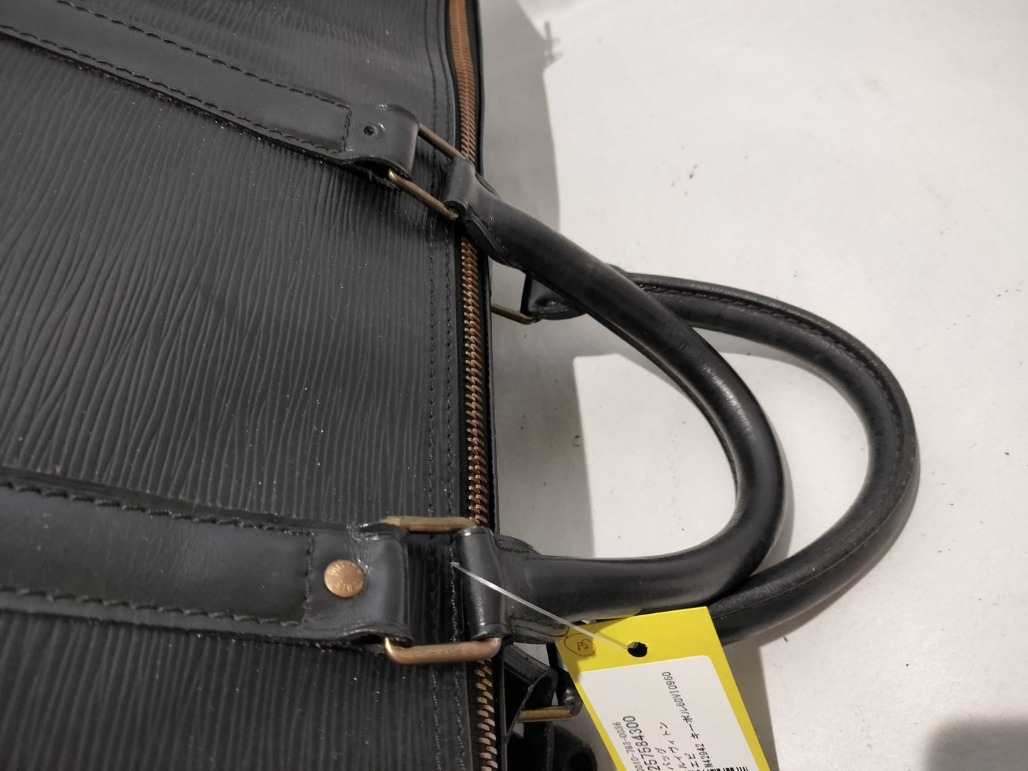 LOUIS VUITTON Epi Keepall 60 Boston Bag M42942