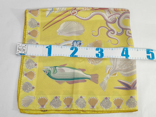 GUCCI Fish and Shell Scarf