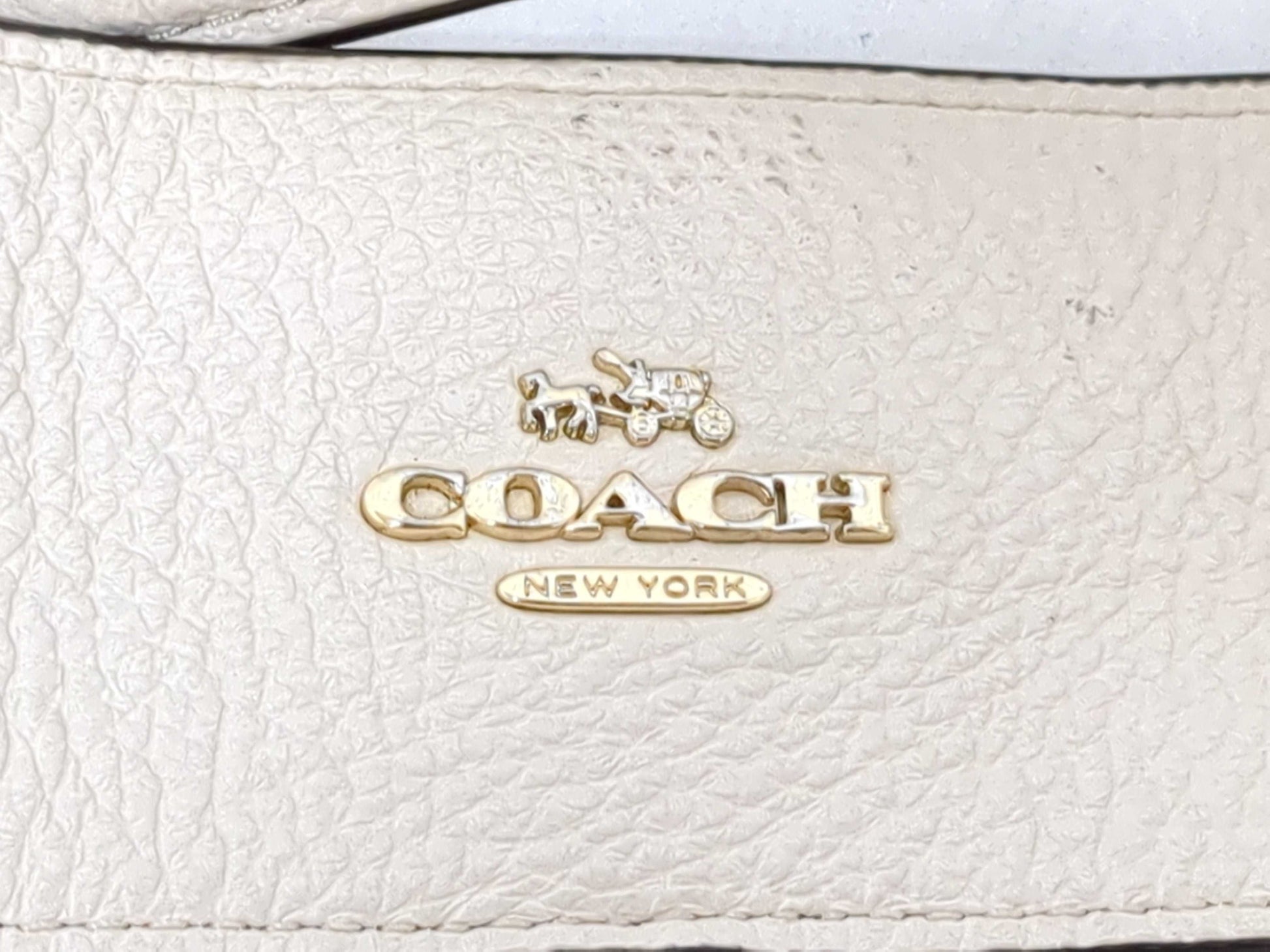 COACH 3-Piece Leather Kate Spade/Michael Kors Handbag