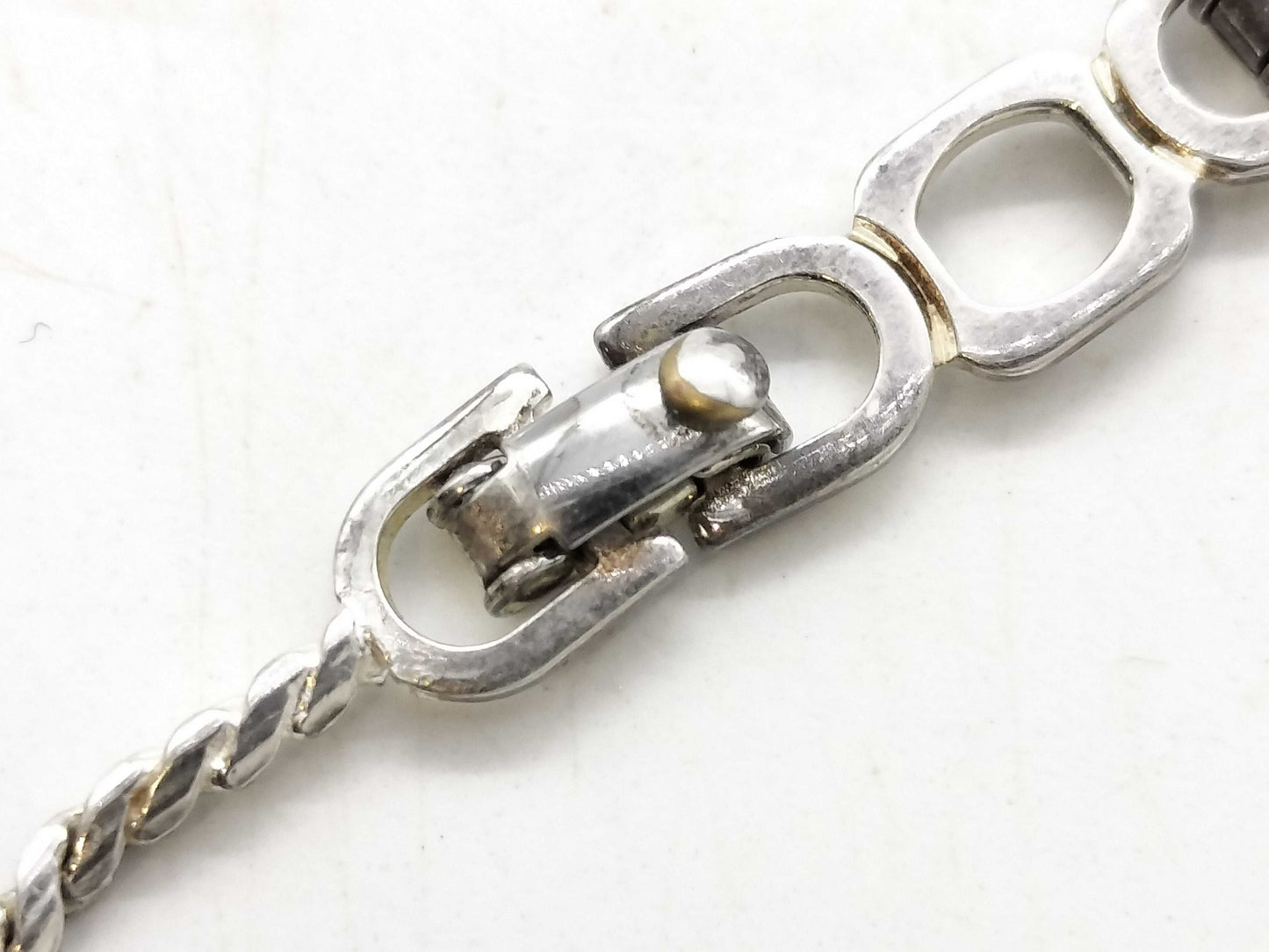 Dior Necklace 925 Silver x Gold Necklace
