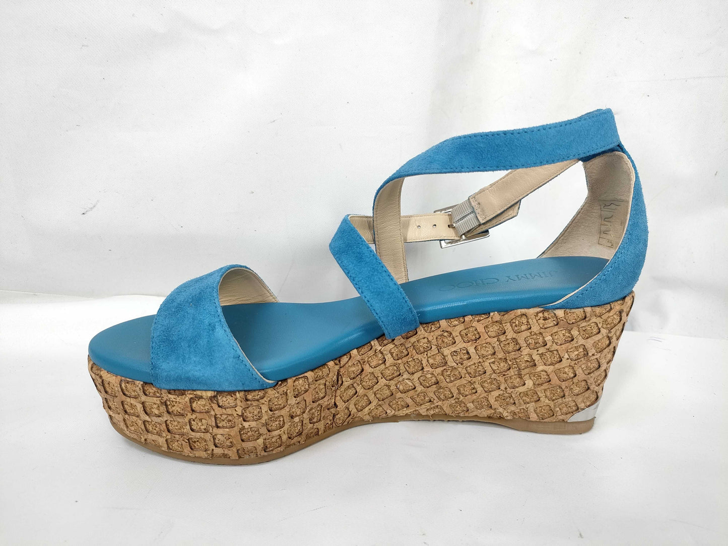 JIMMY CHOO 164PORT IA70.DKW Goat Leather Mules