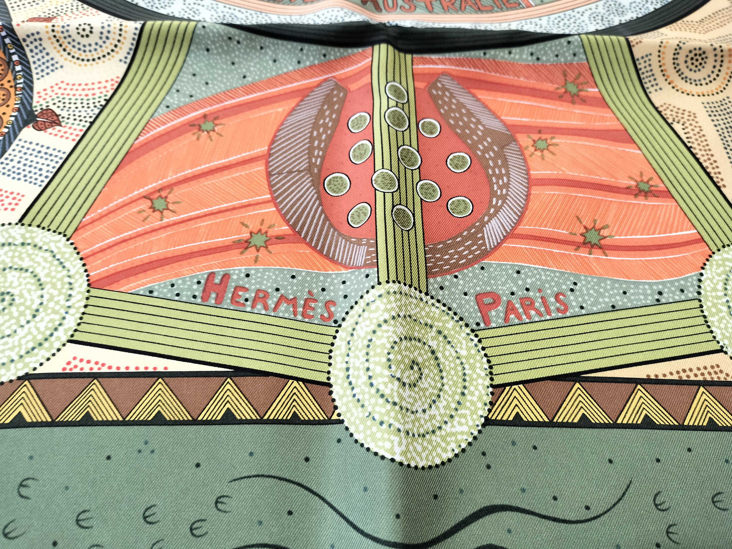 HERMES Carré 90 Australian Dream Scarf