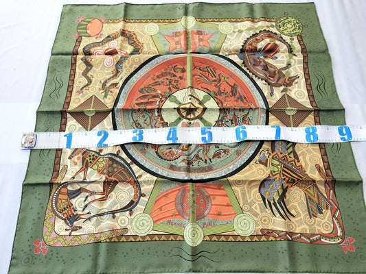 HERMES Carré 90 Australian Dream Scarf