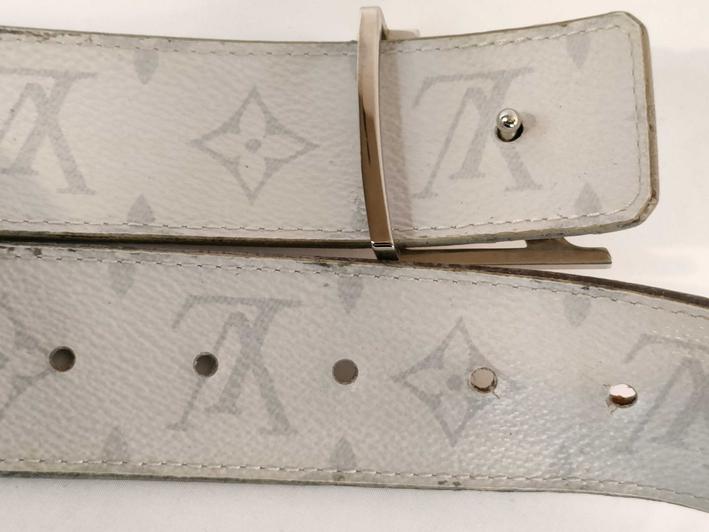 LOUIS VUITTON Monogram Santur Belt