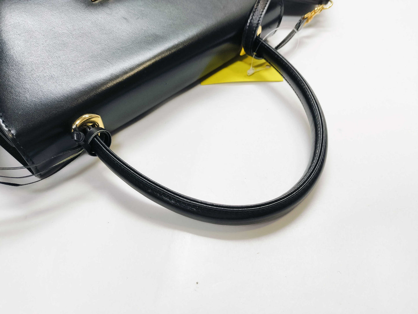 BALLY Leather Handbag with Pouch