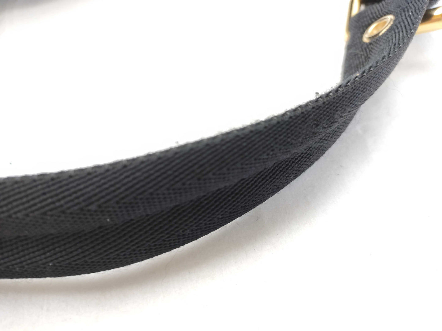 BURBERRY Nylon Gold Chain Backpack