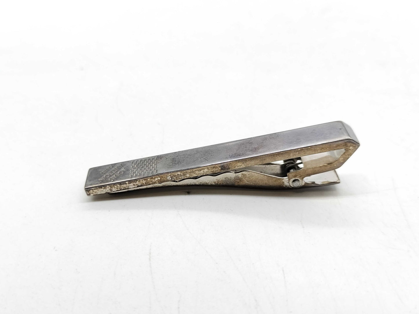 LOUIS VUITTON Damier Azur Tie Clip Tie Clip/Cufflinks