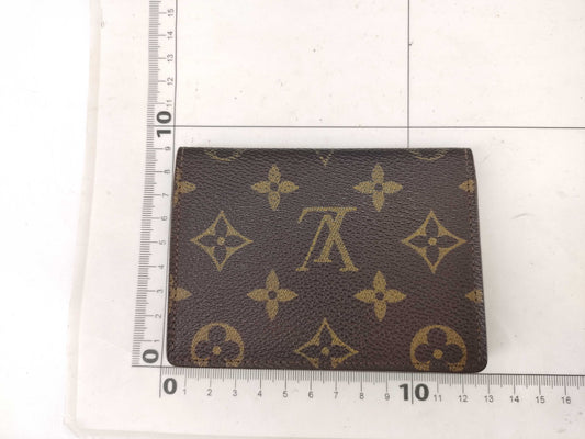LOUIS VUITTON Monogram M60533 Business Card Case, Card Case, Pass Case, Business Card Case