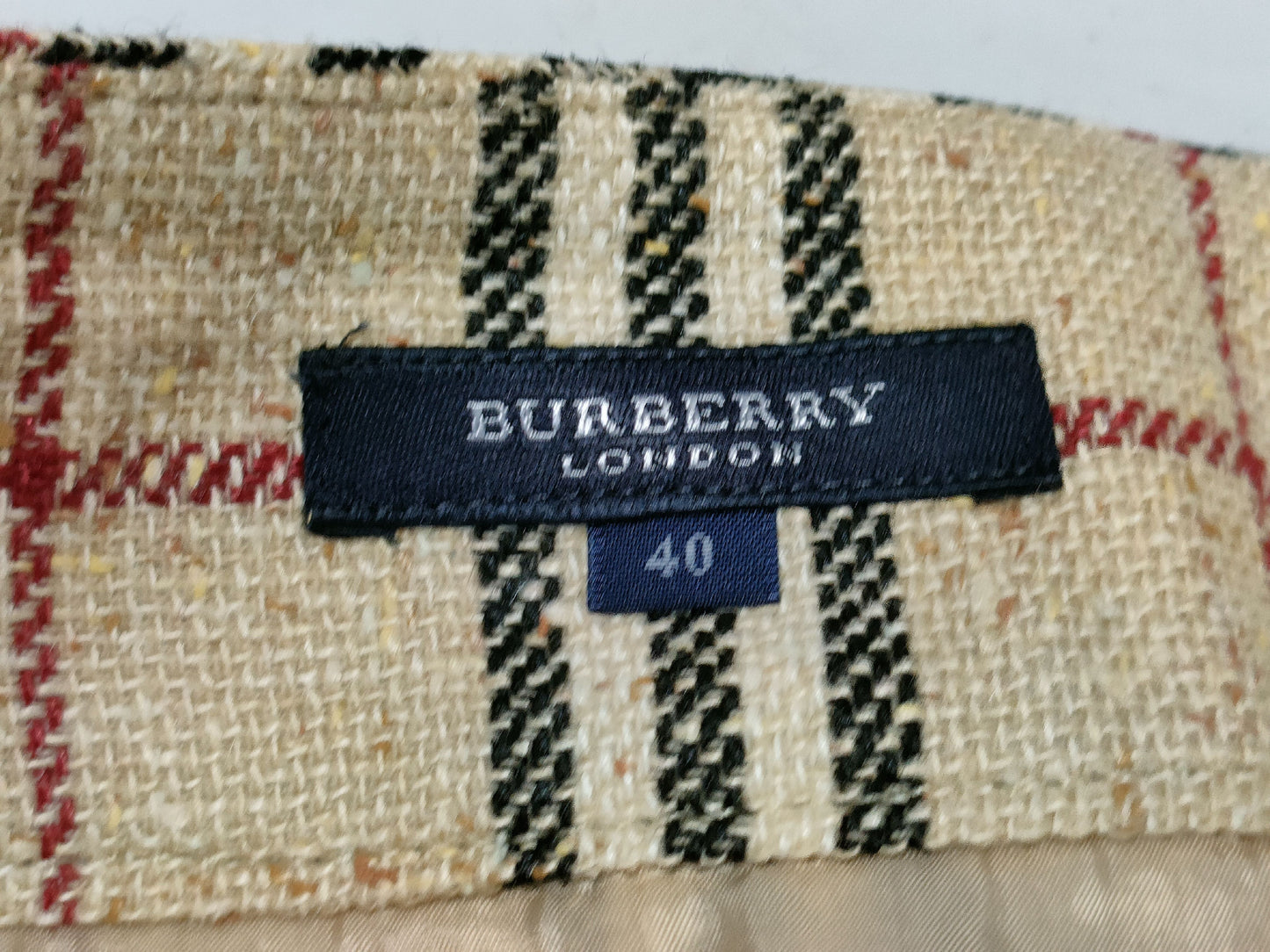 BURBERRY Check Skirt Skirt