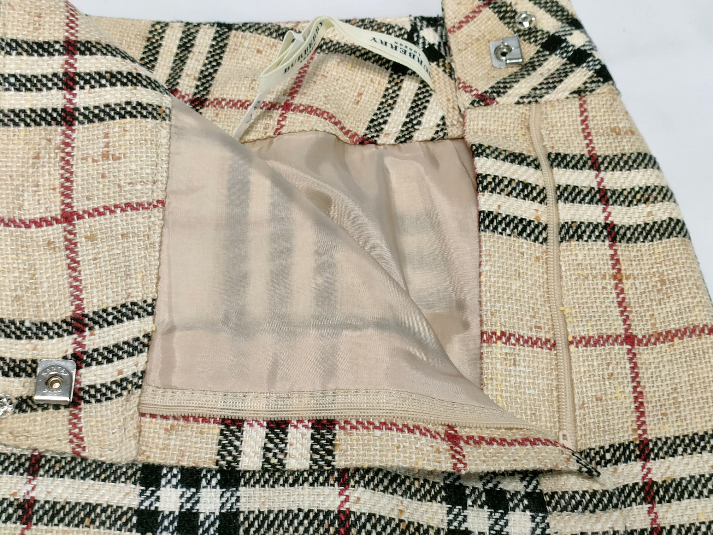 BURBERRY Check Skirt Skirt