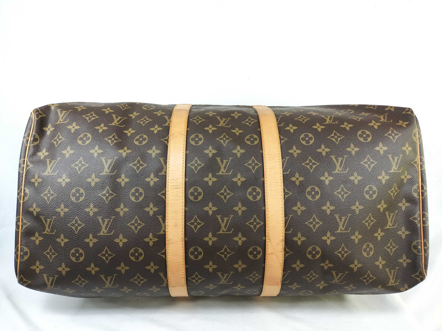 LOUIS VUITTON Monogram M41424 Keepall 55 Boston Bag