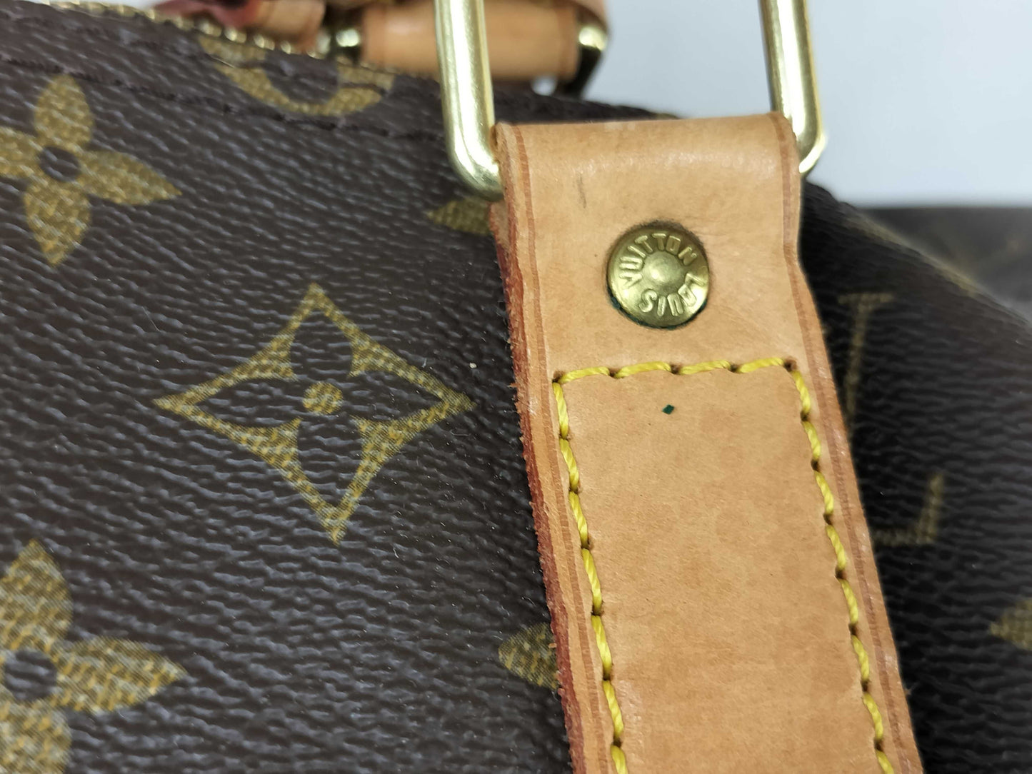 LOUIS VUITTON Monogram M41424 Keepall 55 Boston Bag
