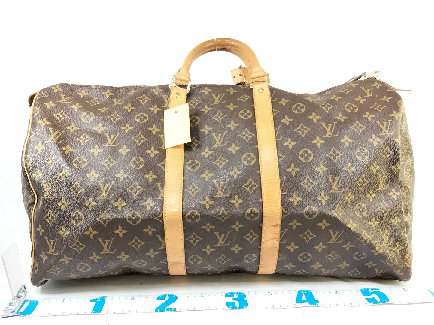 LOUIS VUITTON Monogram M41424 Keepall 55 Boston Bag