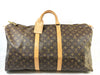 LOUIS VUITTON Monogram M41424 Keepall 55 Boston Bag