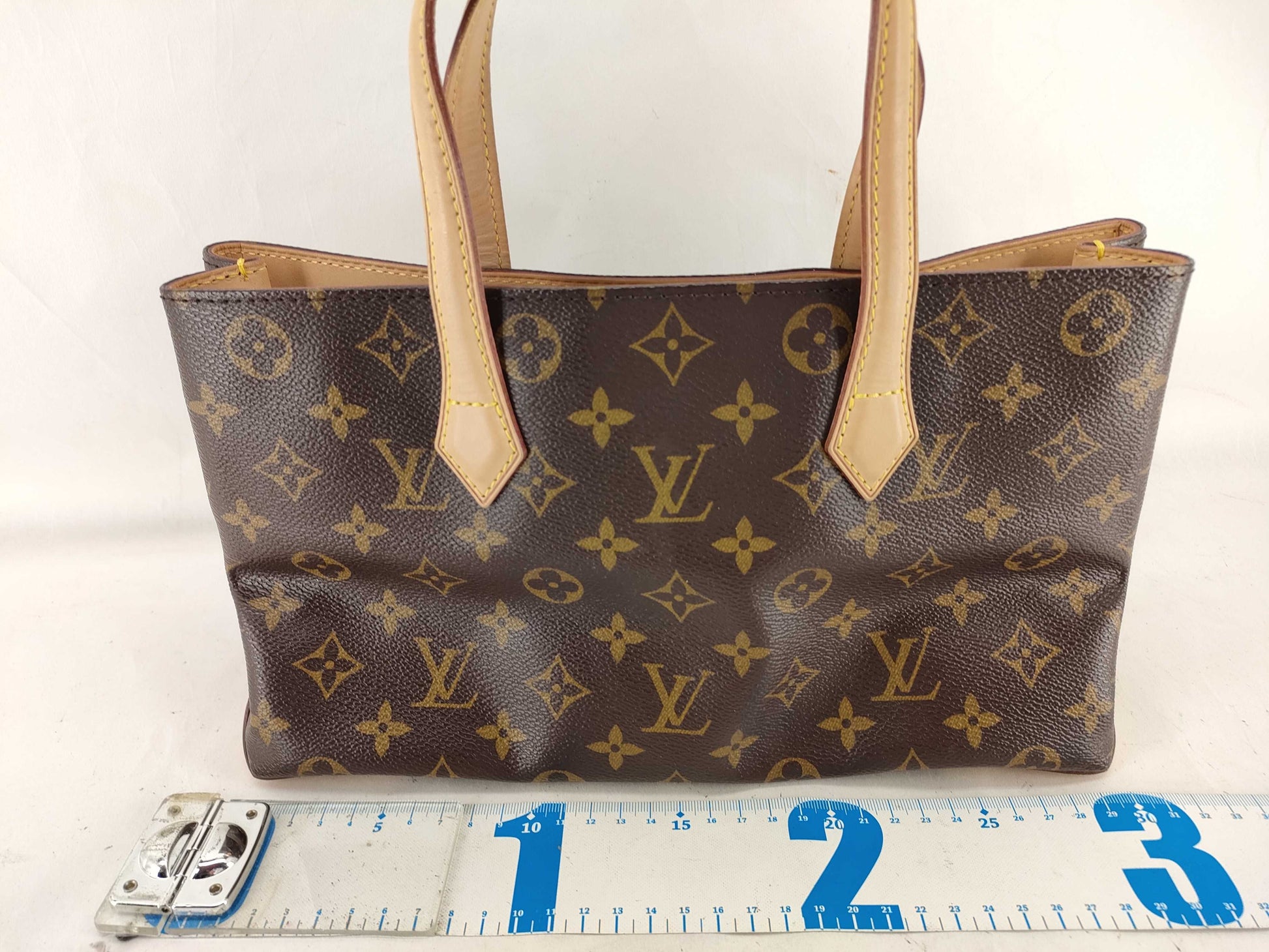 LOUIS VUITTON Monogram Wilshire Handbag