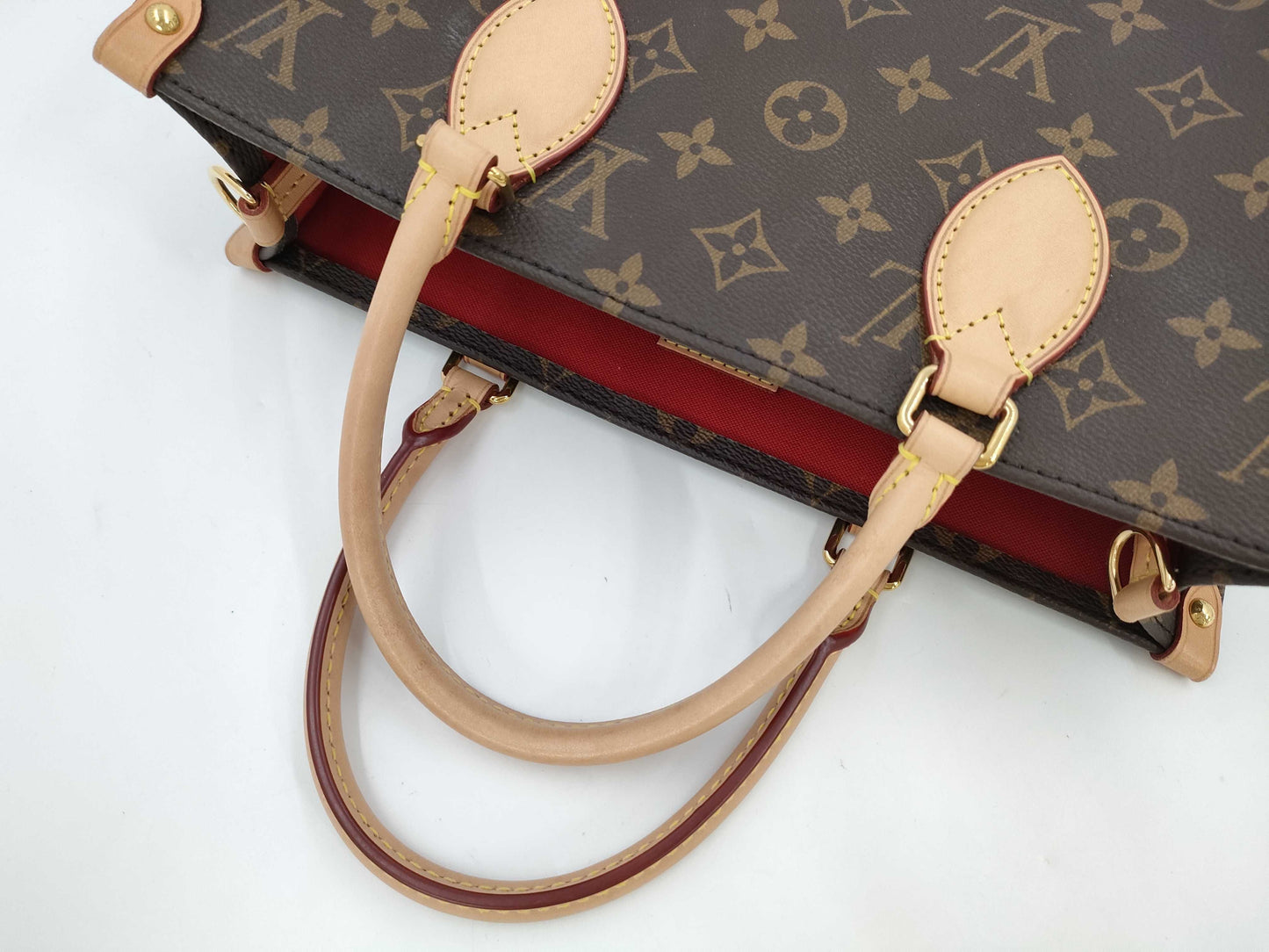 LOUIS VUITTON Monogram M45848 Sac Plat PM Handbag