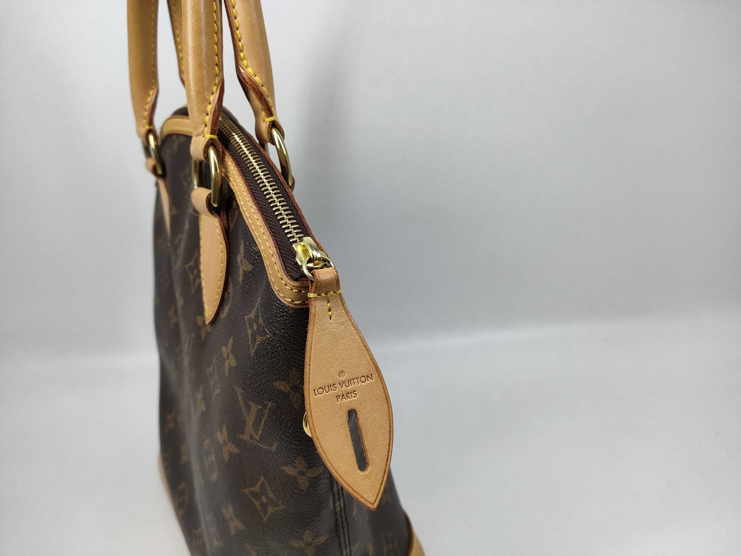 LOUIS VUITTON Monogram M40102 Lockit Handbag