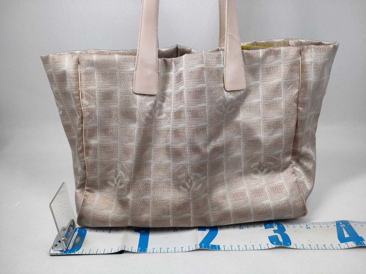 CHANEL New Travel Line Tote Pink Tote Bag