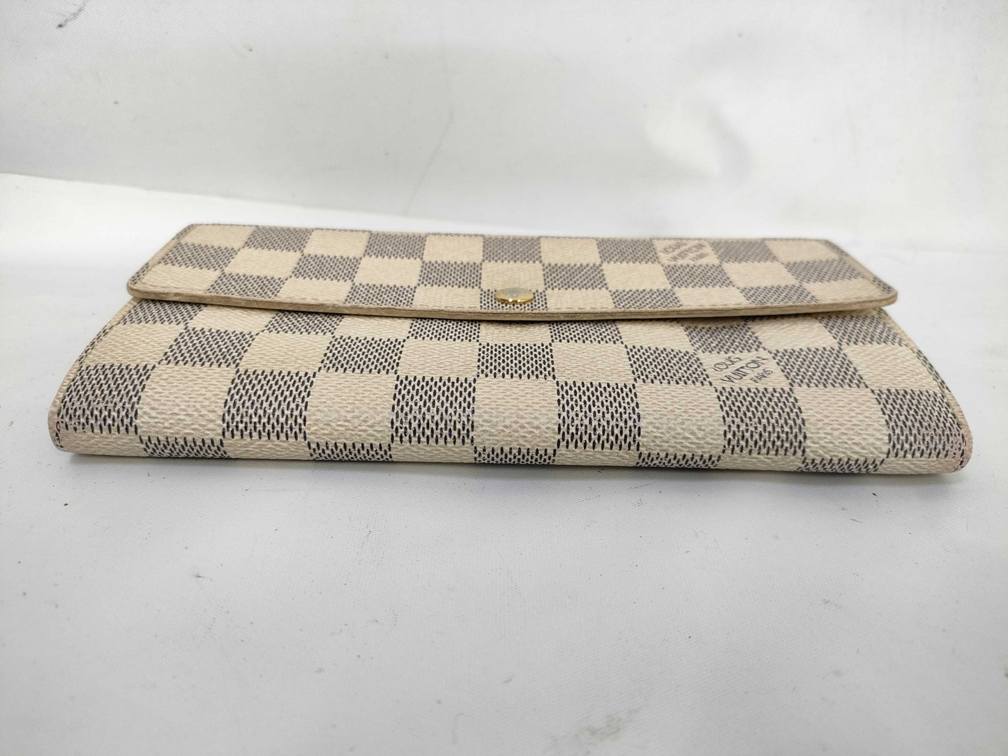 LOUIS VUITTON Damier Azur N61735 Portefeuille Sarah Wallet
