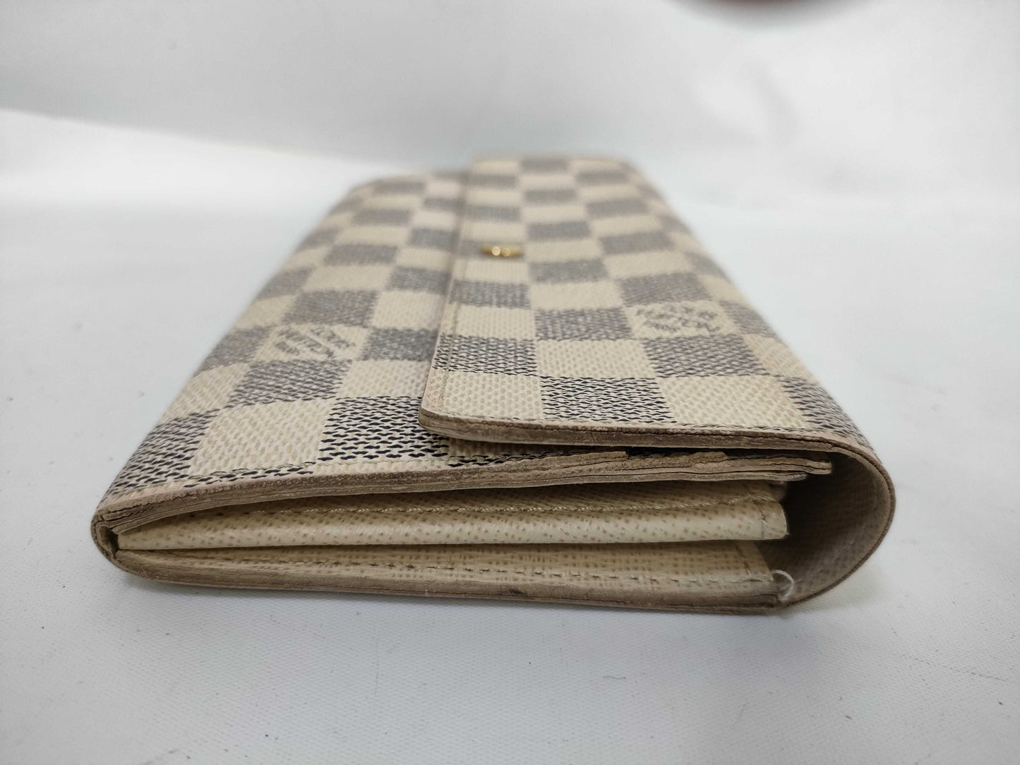 LOUIS VUITTON Damier Azur N61735 Portefeuille Sarah Wallet