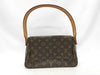 LOUIS VUITTON Monogram Mini Looping Handbag with Mildew
