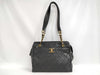 CHANEL Turnlock Coco Chain Tote Bag