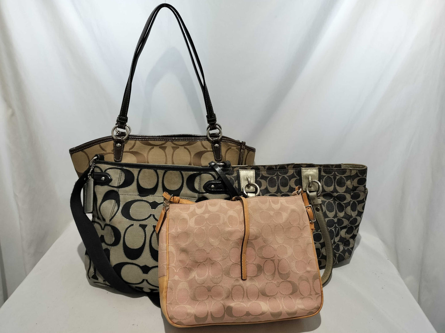 COACH Signature *4-piece shoulder bag