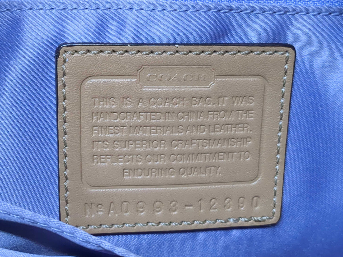 COACH Signature 4-Piece Shoulder Bag