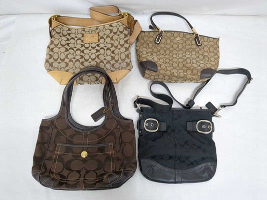 COACH Signature 4-Piece Shoulder Bag