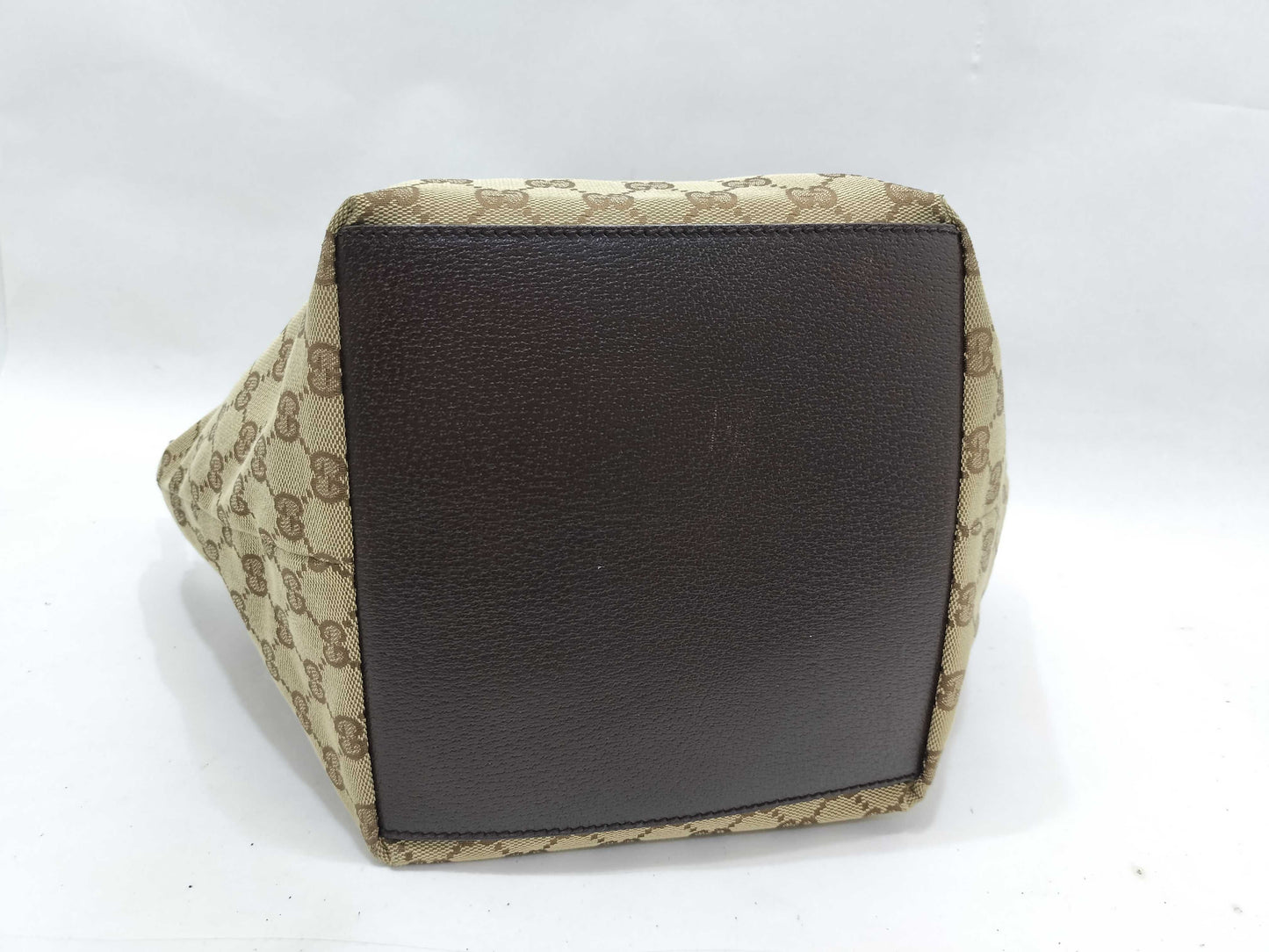 GUCCI GG Canvas 131228 Sherry Handbag