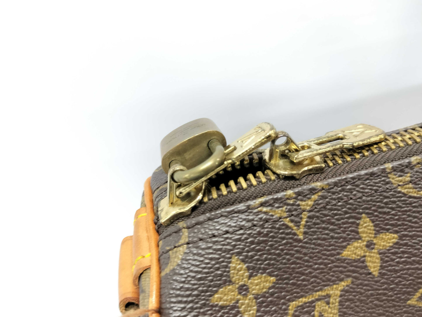 LOUIS VUITTON Monogram M41414 Keepall Bandouliere 55/874 Boston Bag