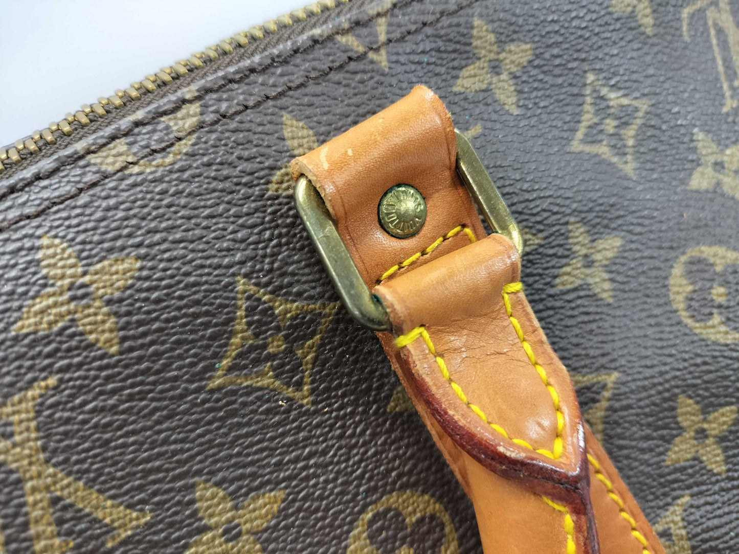 LOUIS VUITTON Monogram M41414 Keepall Bandouliere 55/874 Boston Bag