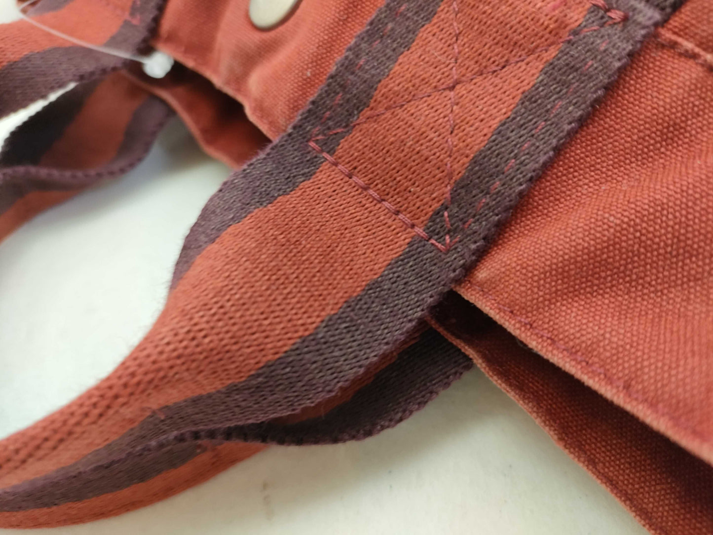 HERMES Foul Tote Red Tote Bag