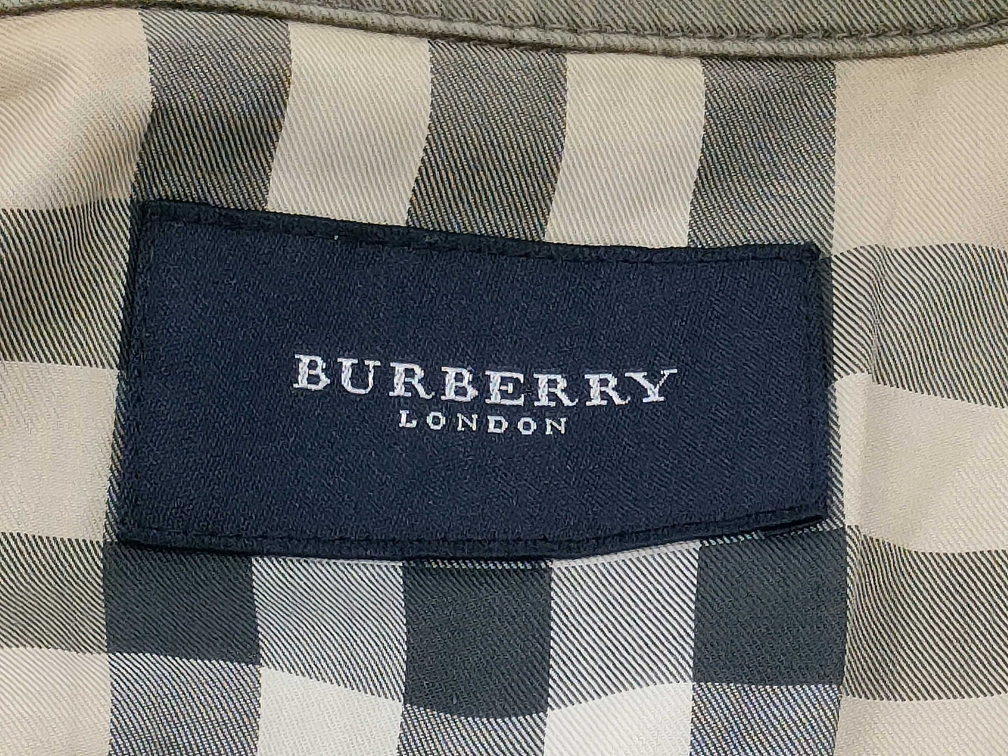 BURBERRY London Military Jacket Nova Check Jacket