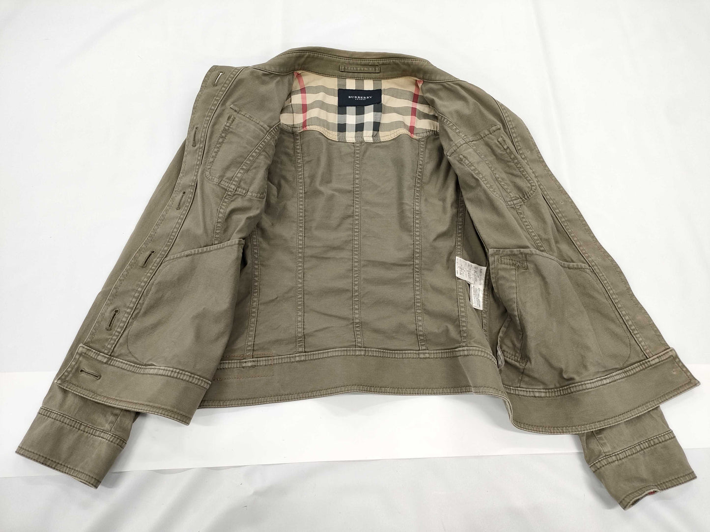 BURBERRY London Military Jacket Nova Check Jacket