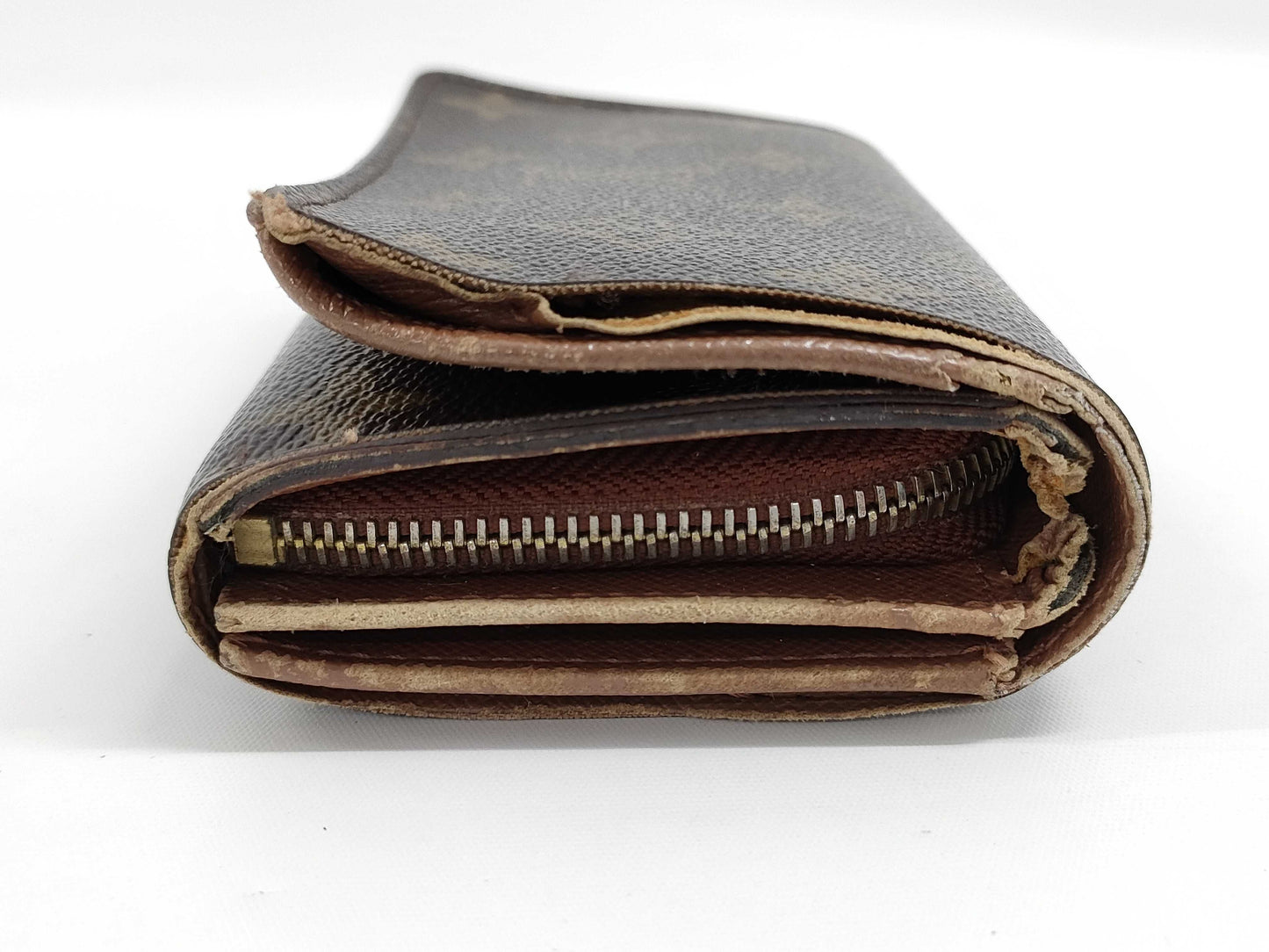 LOUIS VUITTON Monogram M61736 Portefeuille Tresor Personalized Wallet
