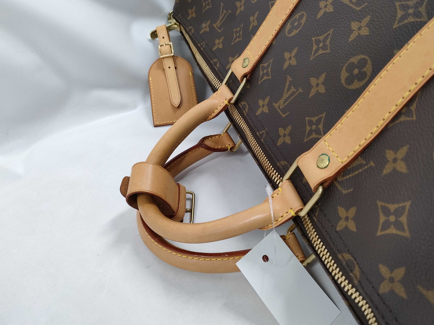 LOUIS VUITTON Monogram M41424 Keepall 55 Boston Bag