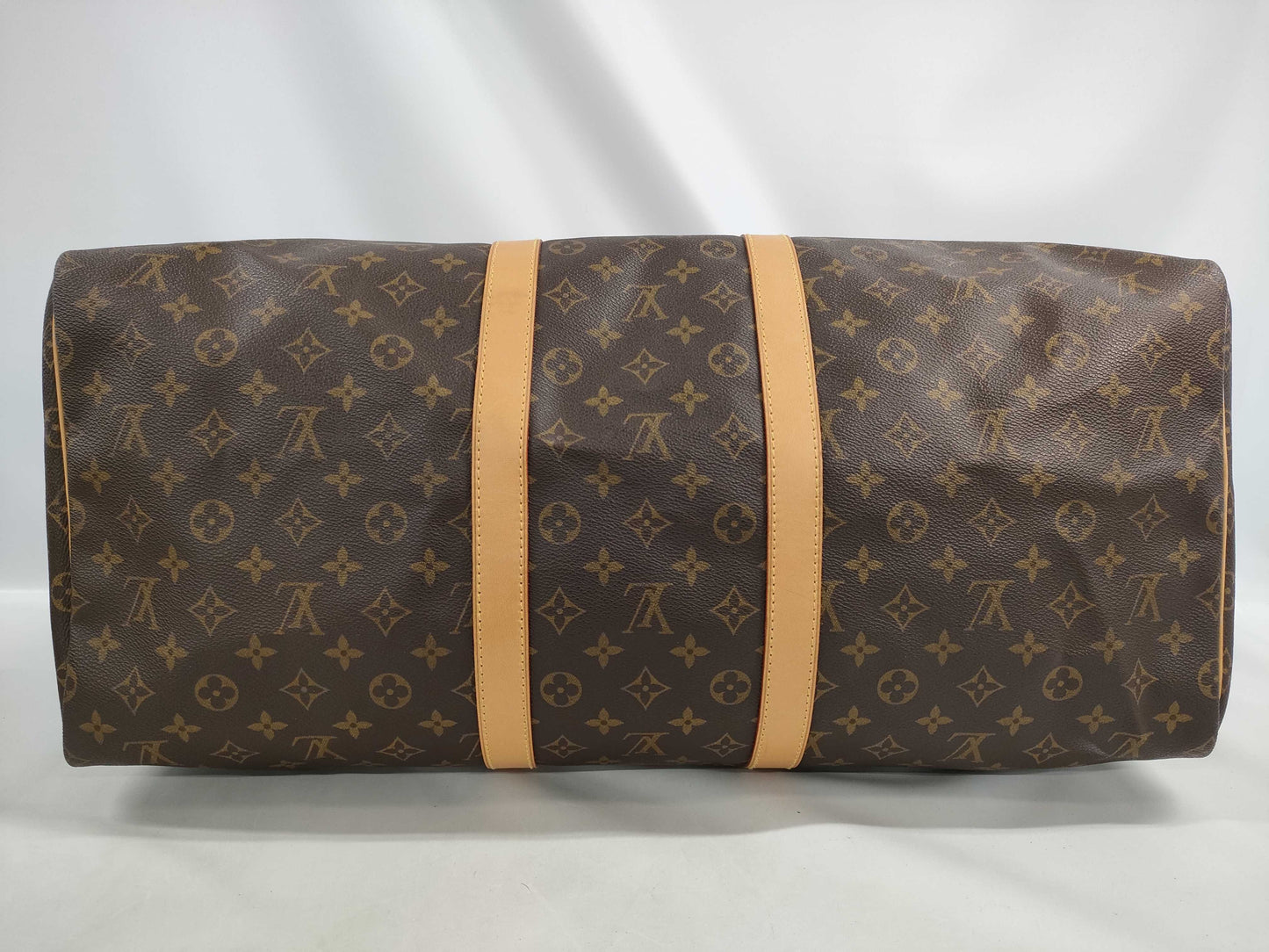 LOUIS VUITTON Monogram M41424 Keepall 55 Boston Bag