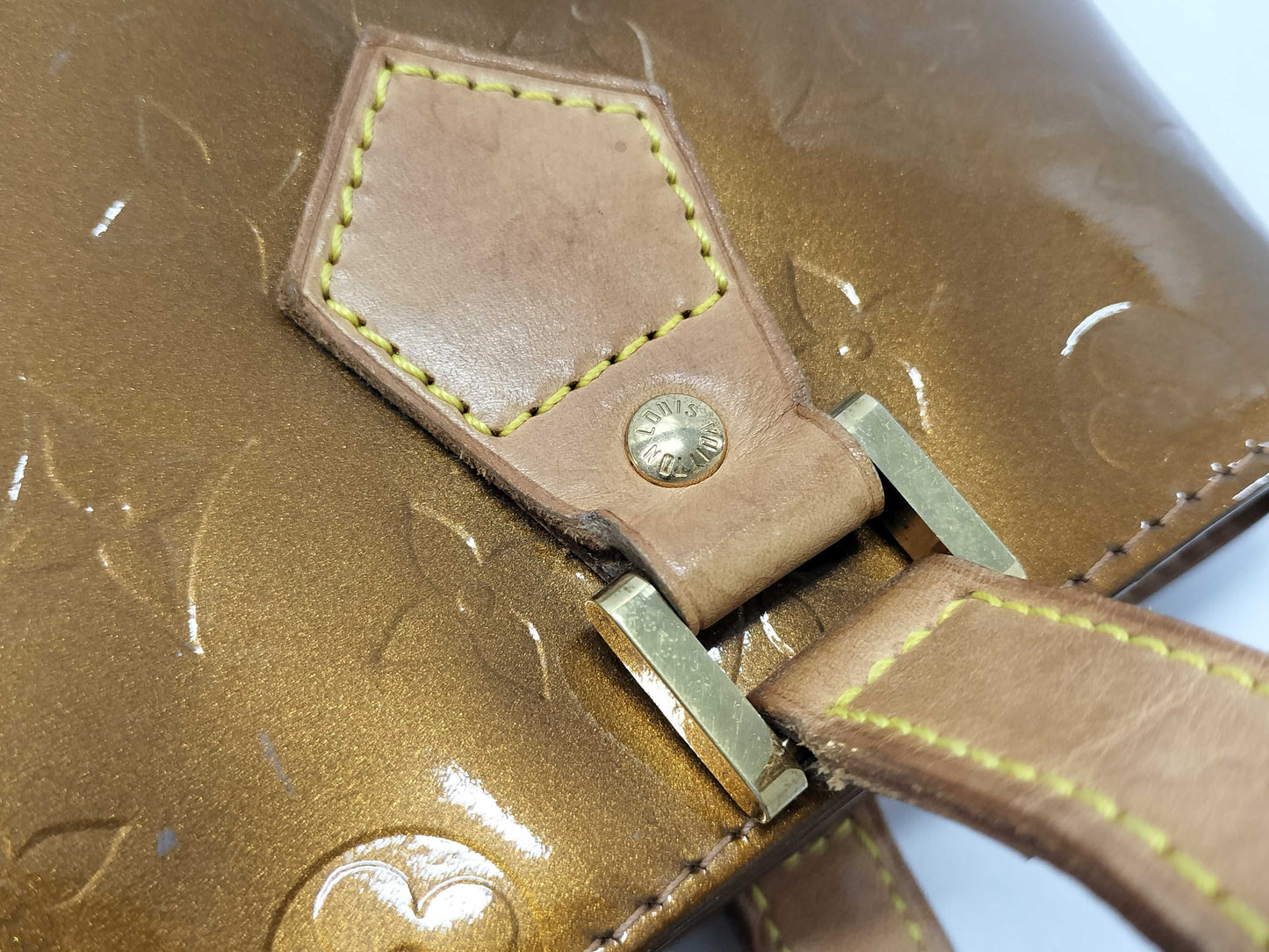 LOUIS VUITTON Vernis Houston Handbag