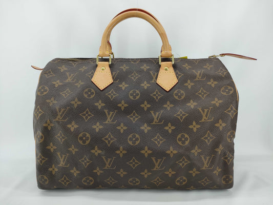 LOUIS VUITTON Monogram M41107 Speedy 35 Boston Bag