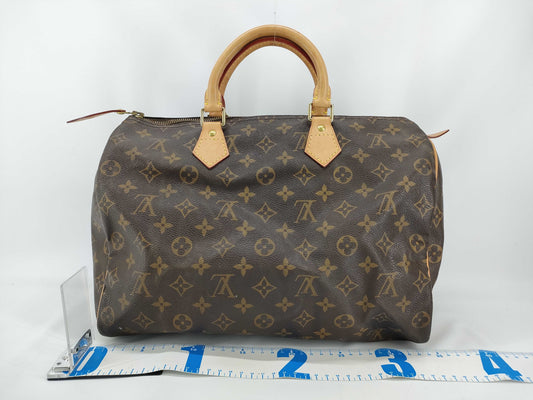 LOUIS VUITTON Monogram M41107 Speedy 35 Boston Bag