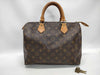 LOUIS VUITTON Monogram Old Speedy 30 Blue Rust Handbag