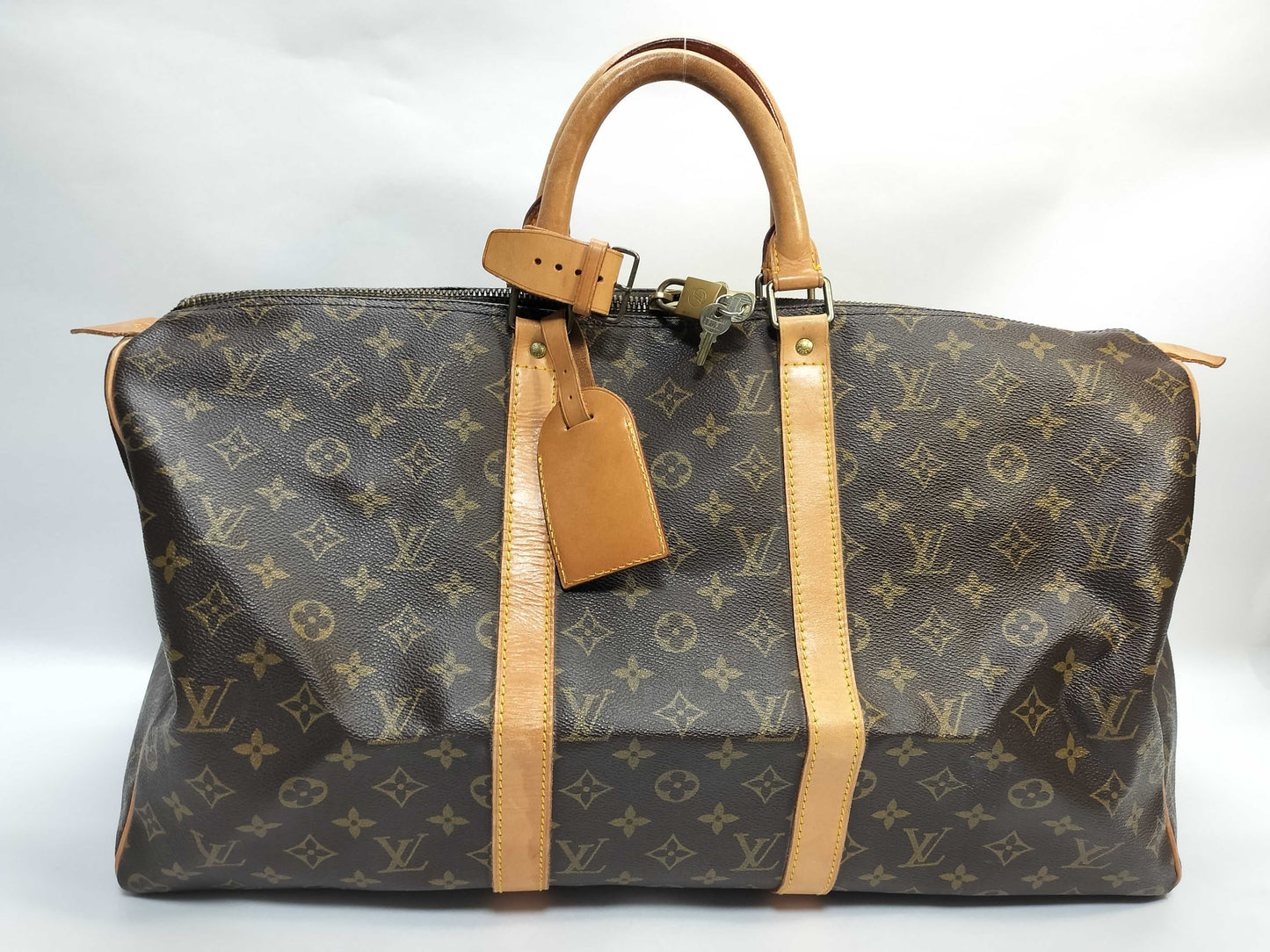 LOUIS VUITTON Monogram M41426 Keepall 50 Boston Bag