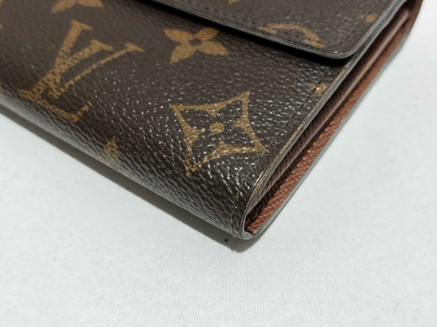 LOUIS VUITTON Monogram Monogram Portefeuille Sarah Wallet