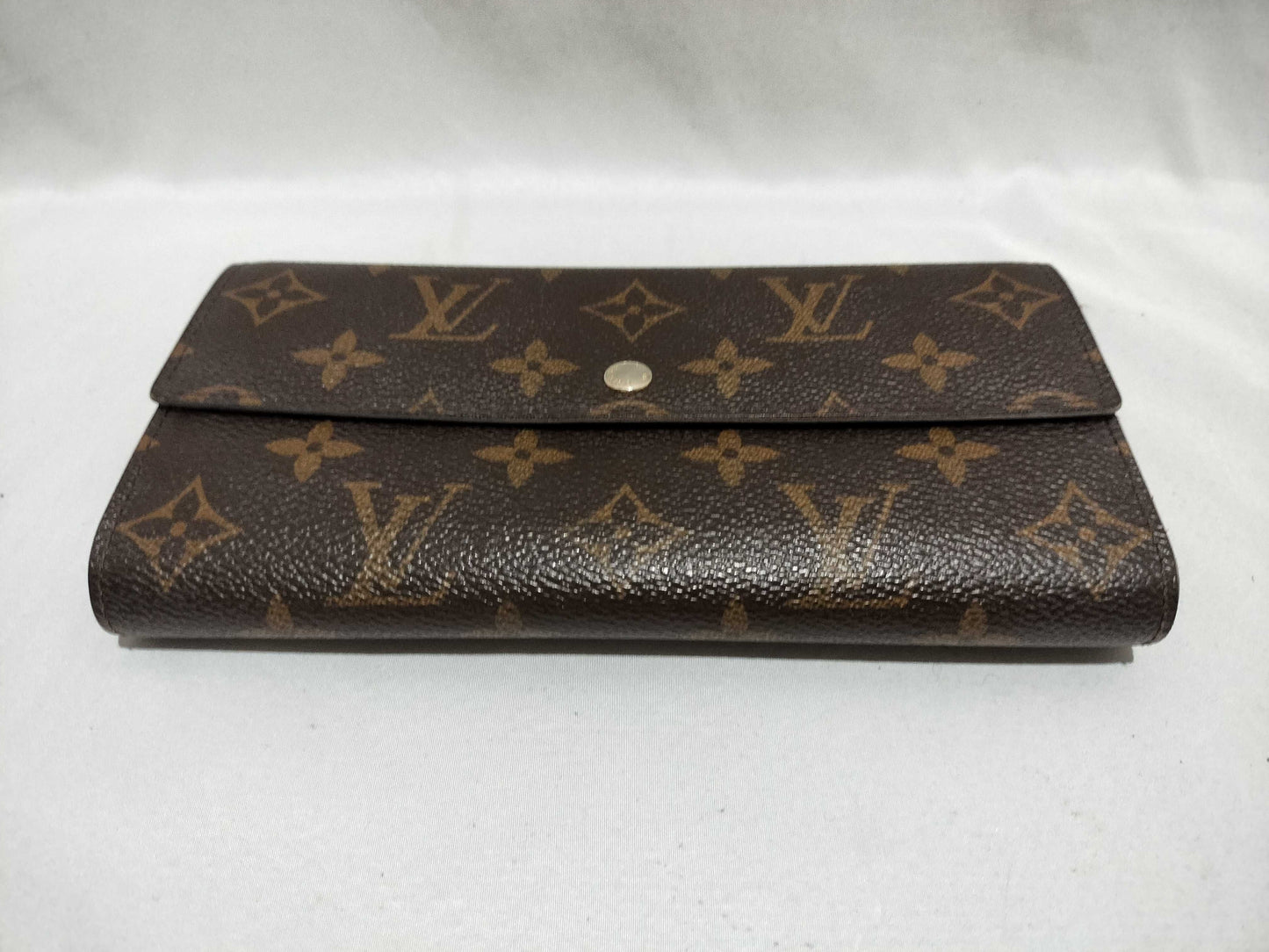 LOUIS VUITTON Monogram Monogram Portefeuille Sarah Wallet