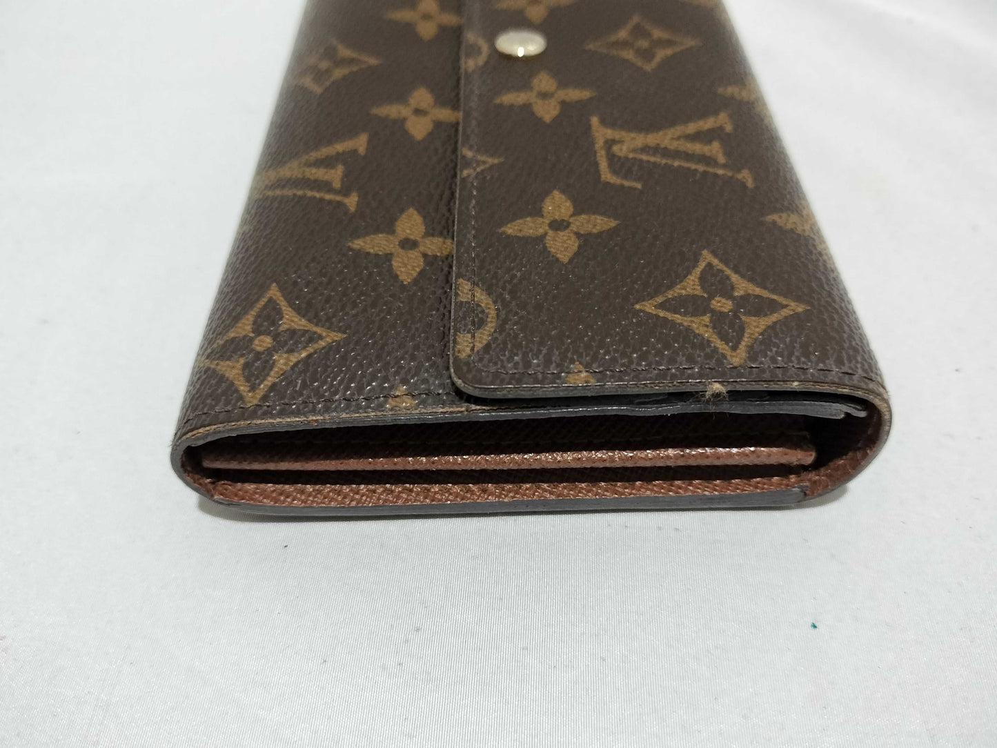 LOUIS VUITTON Monogram Monogram Portefeuille Sarah Wallet